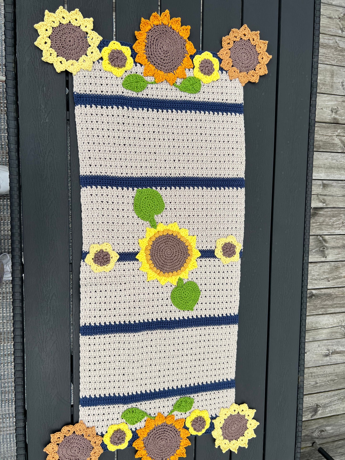 Sunflower Table Runner