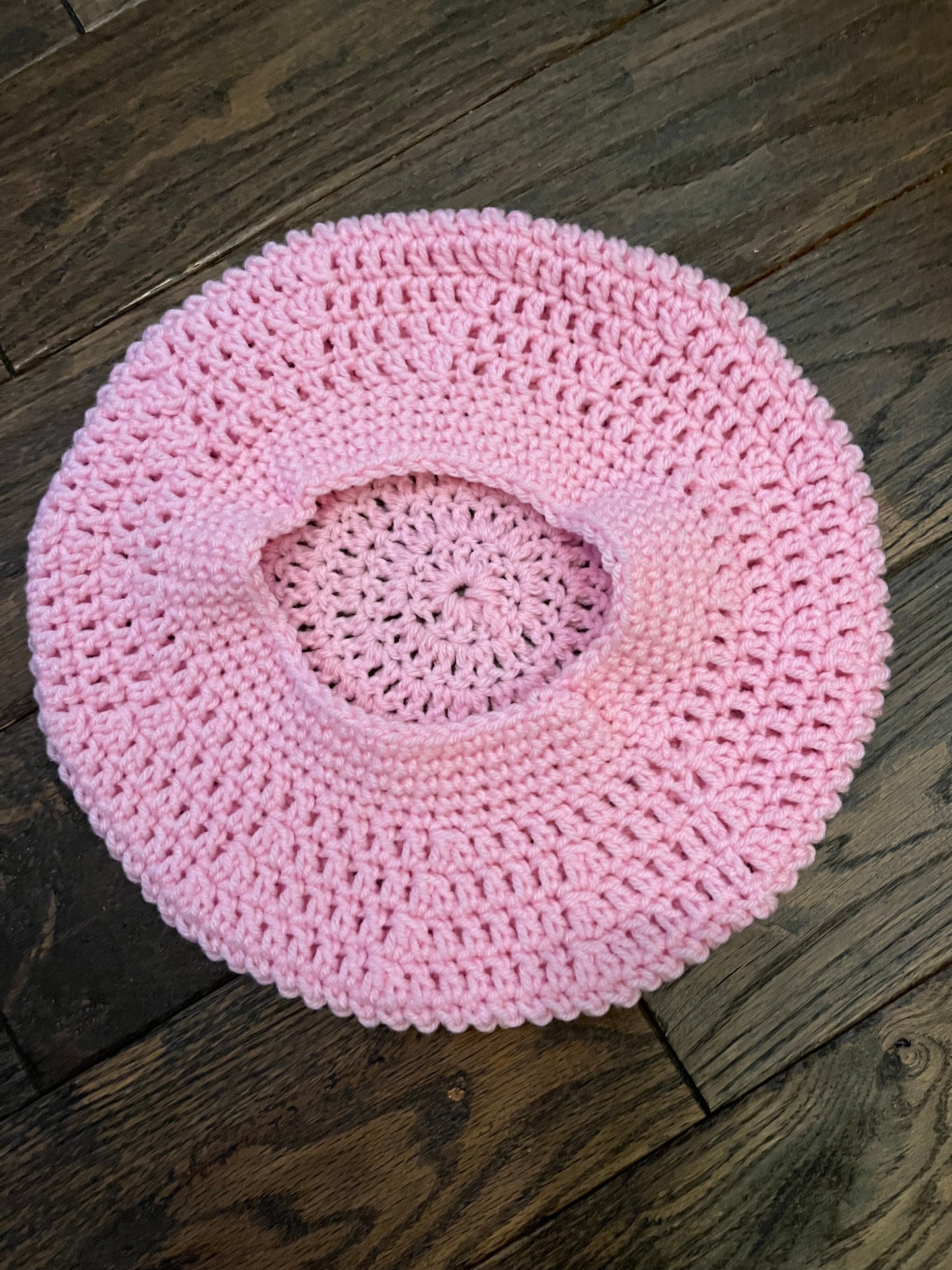 Pink Beret Hat