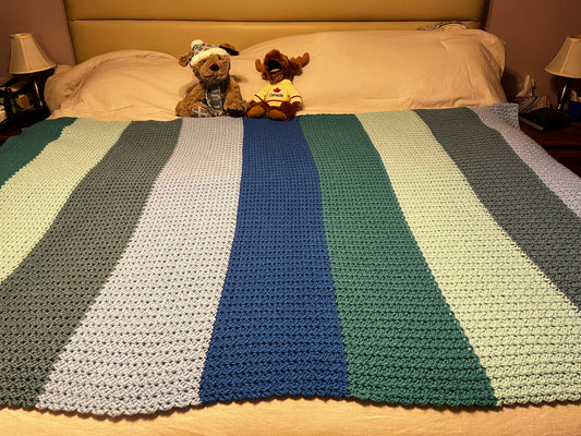 Vertical Striped Blanket