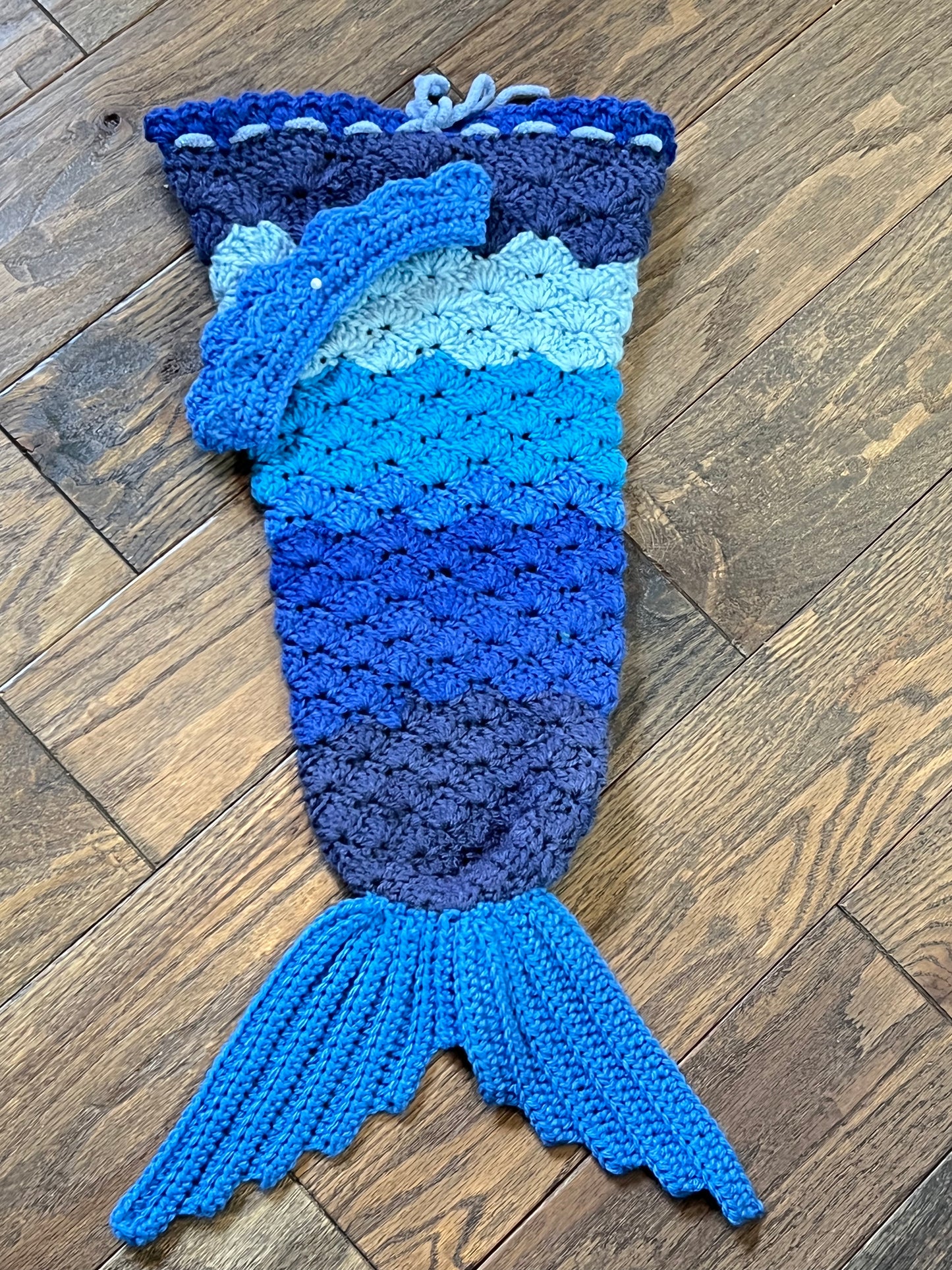 Baby Mermaid Tail up to 24 Month Sizing